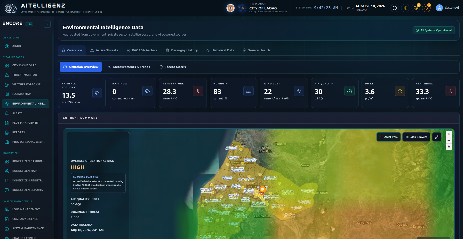 Environmental Intelligence